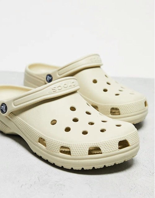 unisex classic clogs in bone