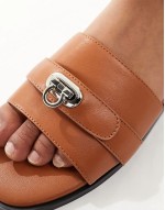 Radiance sliders with hardware in tan
